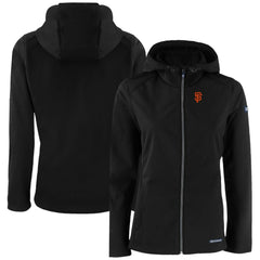 San Francisco Giants Cutter & Buck Women's Evoke Eco Softshell Recycled Full-Zip Jacket | MLB Shop