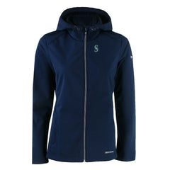 Seattle Mariners Cutter & Buck Women's Evoke Eco Softshell Recycled Full-Zip Jacket | MLB Outlet