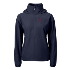 Philadelphia Phillies Cutter & Buck Women's Charter Eco Recycled Half-Zip Anorak Jacket | MLB Near me