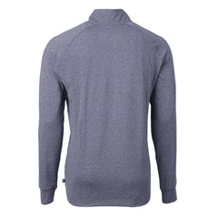 Chicago Cubs Cutter & Buck Big & Tall Adapt Eco Knit Stretch Recycled Quarter-Zip Pullover Top | MLB Online