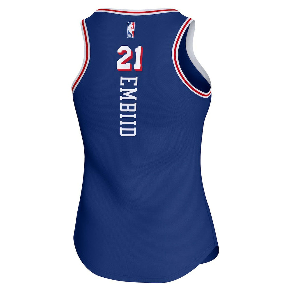 Joel Embiid Philadelphia 76ers Women's Fast Break Player Jersey Online