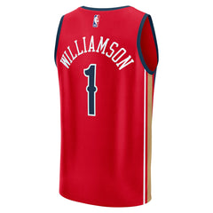 Zion Williamson New Orleans Pelicans Fast Break Replica Jersey Discount
