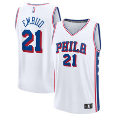 Joel Embiid Philadelphia 76ers Fast Break Replica Jersey For Sale