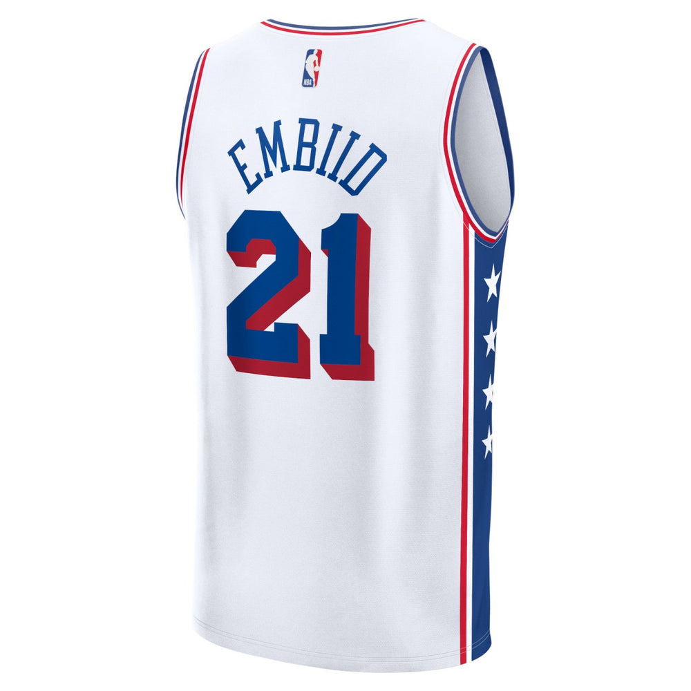 Joel Embiid Philadelphia 76ers Fast Break Replica Jersey For Sale