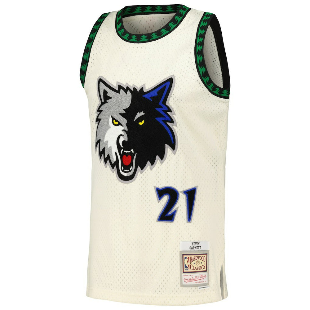 Kevin Garnett Minnesota Timberwolves Chainstitch Swingman Jersey Discount