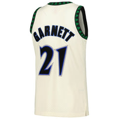 Kevin Garnett Minnesota Timberwolves Chainstitch Swingman Jersey Discount