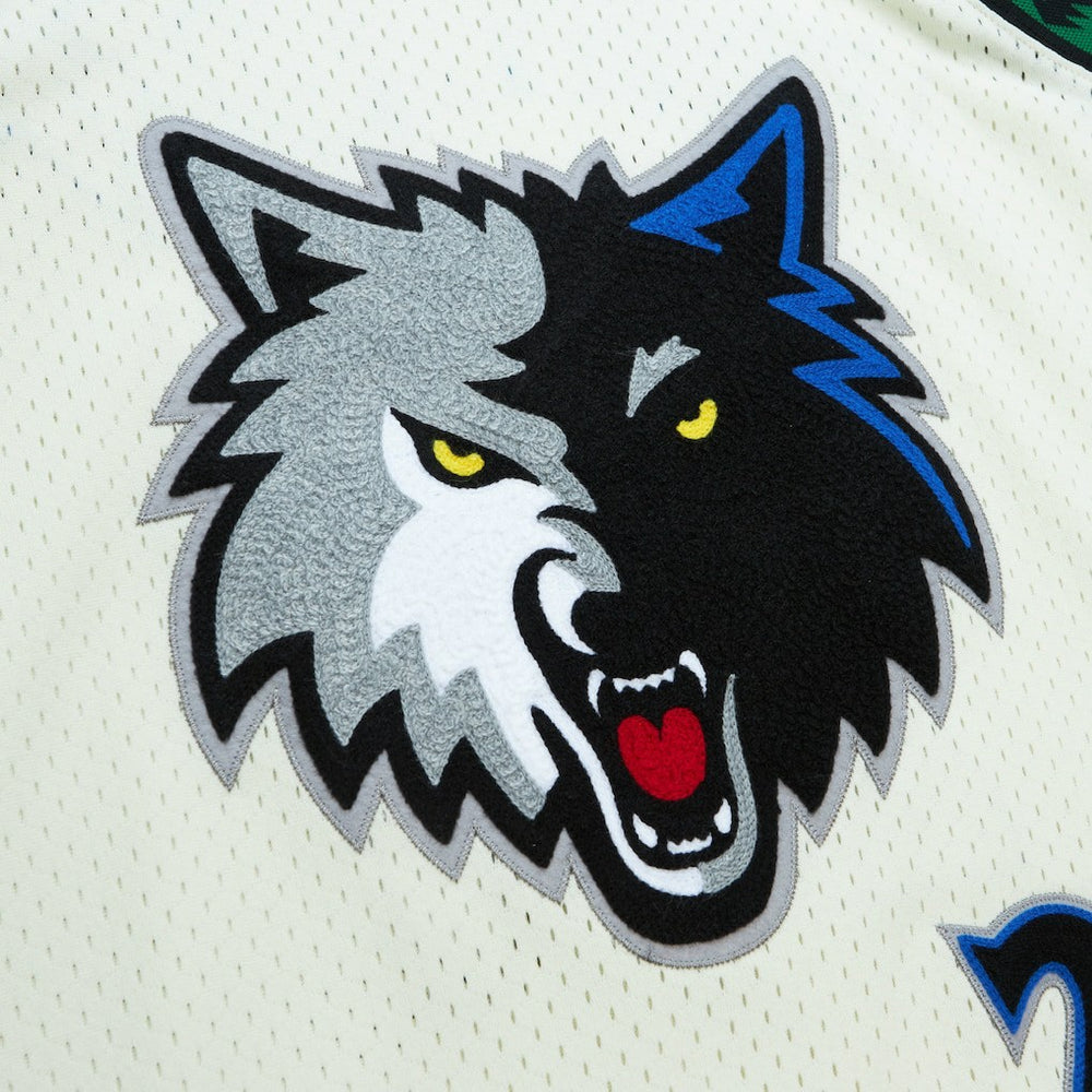 Kevin Garnett Minnesota Timberwolves Chainstitch Swingman Jersey Discount