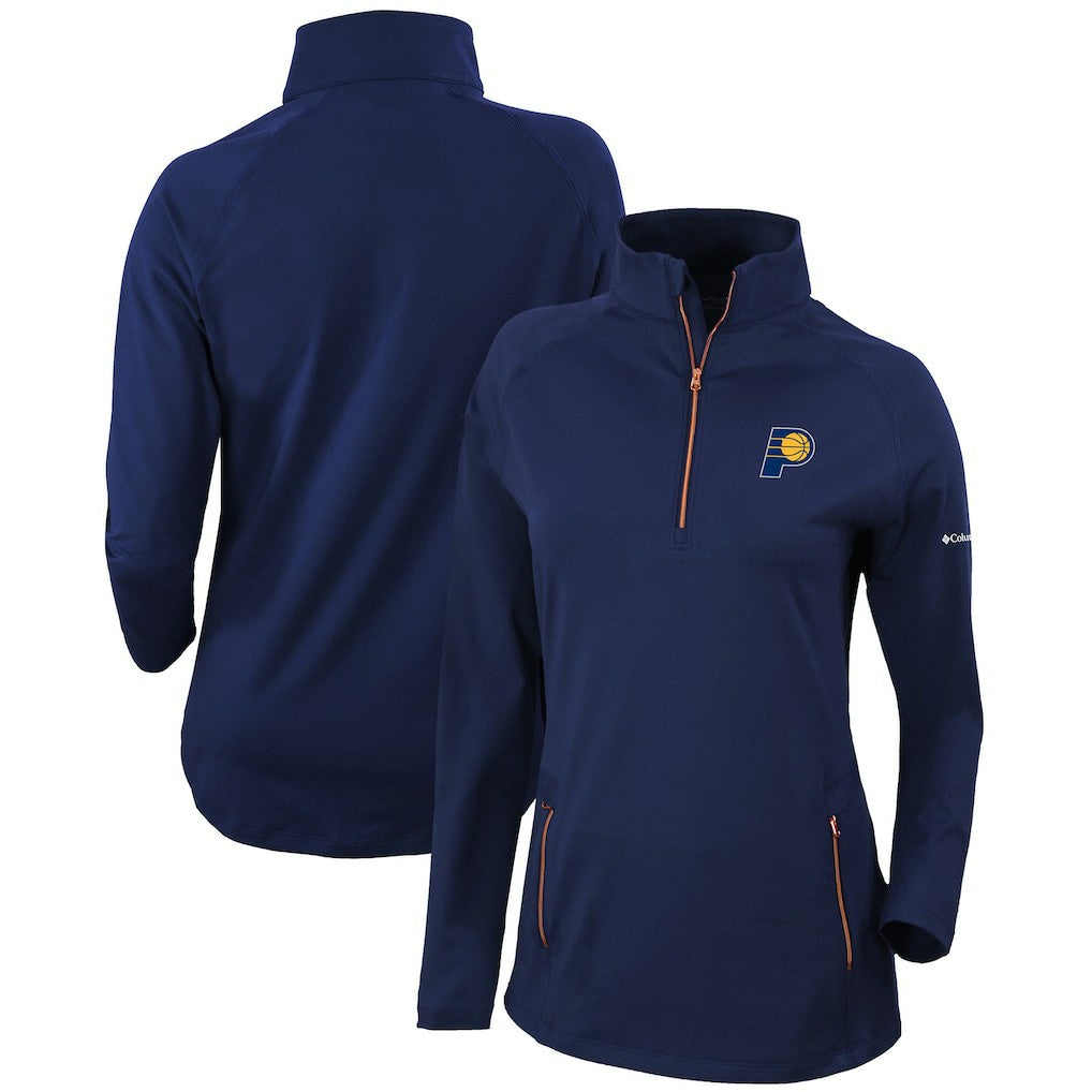 Indiana Pacers Women's Omni-Wick Outward Nine Quarter-Zip Pullover Top Online