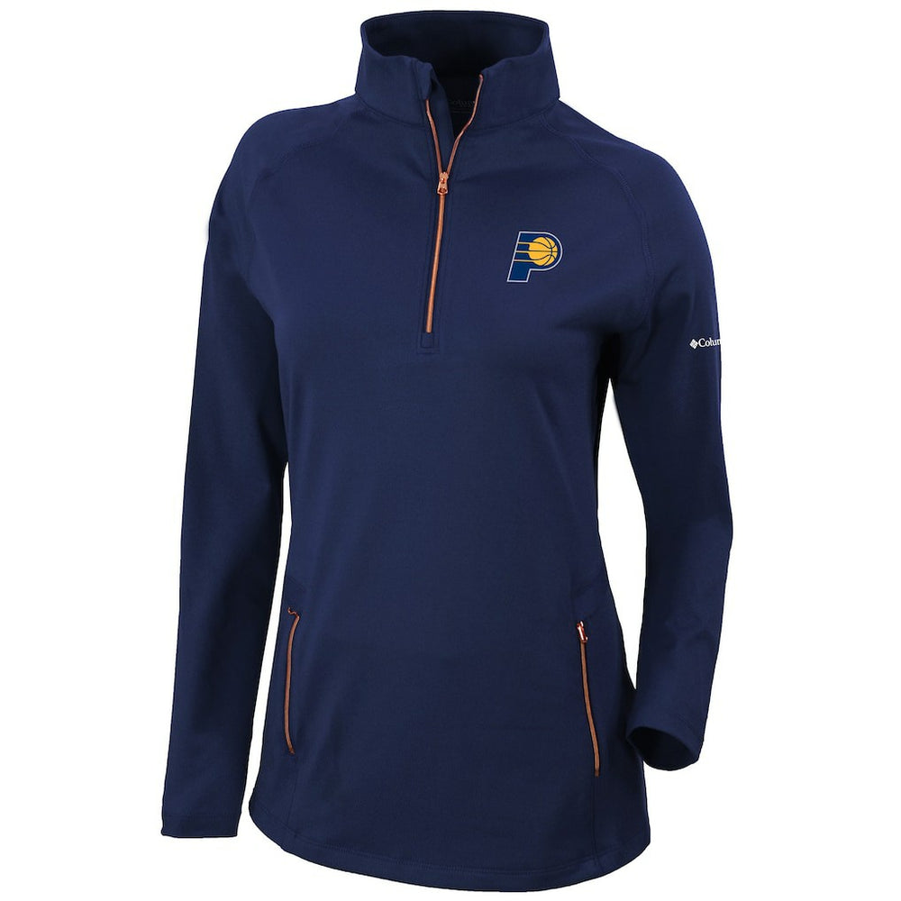 Indiana Pacers Women's Omni-Wick Outward Nine Quarter-Zip Pullover Top Online