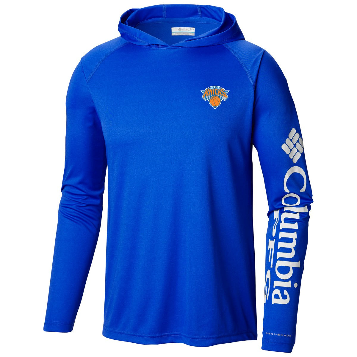 New York Knicks Terminal Tackle Long Sleeve Hoodie T-Shirt Outlet