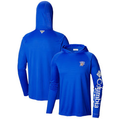 Oklahoma City Thunder Terminal Tackle Long Sleeve Hoodie T-Shirt New