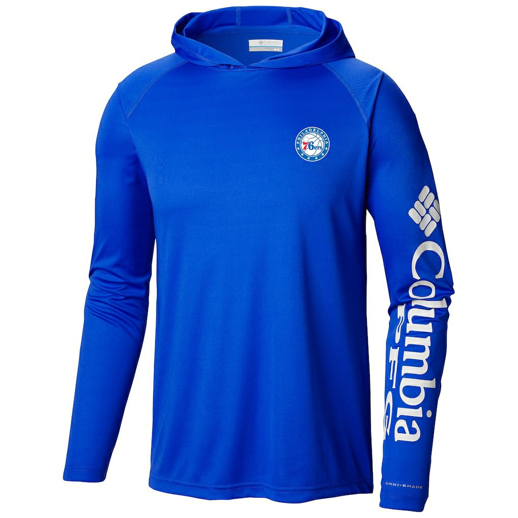 Philadelphia 76ers Terminal Tackle Long Sleeve Hoodie T-Shirt Discount