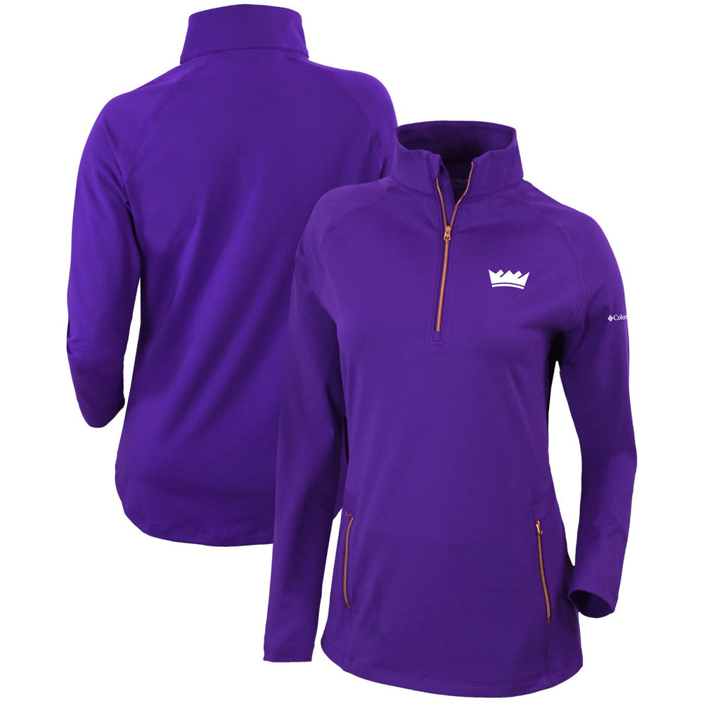 Sacramento Kings Women's Omni-Wick Outward Nine Quarter-Zip Pullover Top Online