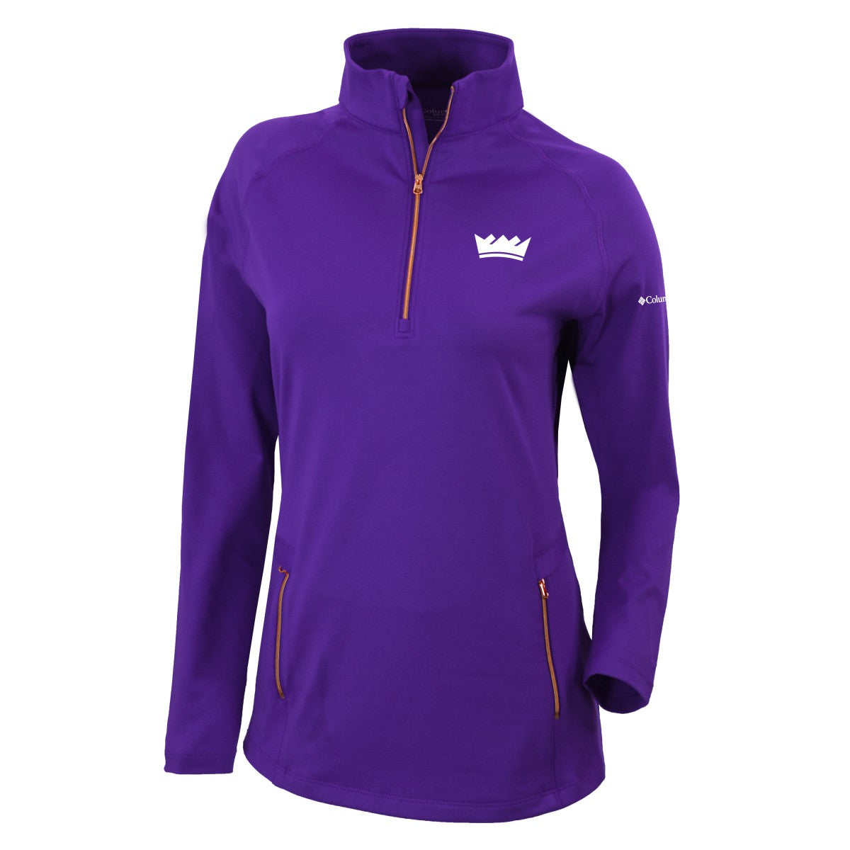 Sacramento Kings Women's Omni-Wick Outward Nine Quarter-Zip Pullover Top Online