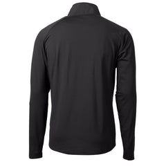 Minnesota Vikings  Cutter & Buck Helmet Adapt Eco Knit Hybrid Recycled Quarter-Zip Pullover Top
