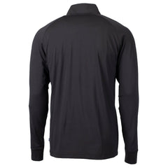 Washington Commanders  Cutter & Buck Helmet Adapt Eco Knit Stretch Recycled Quarter-Zip Pullover Top