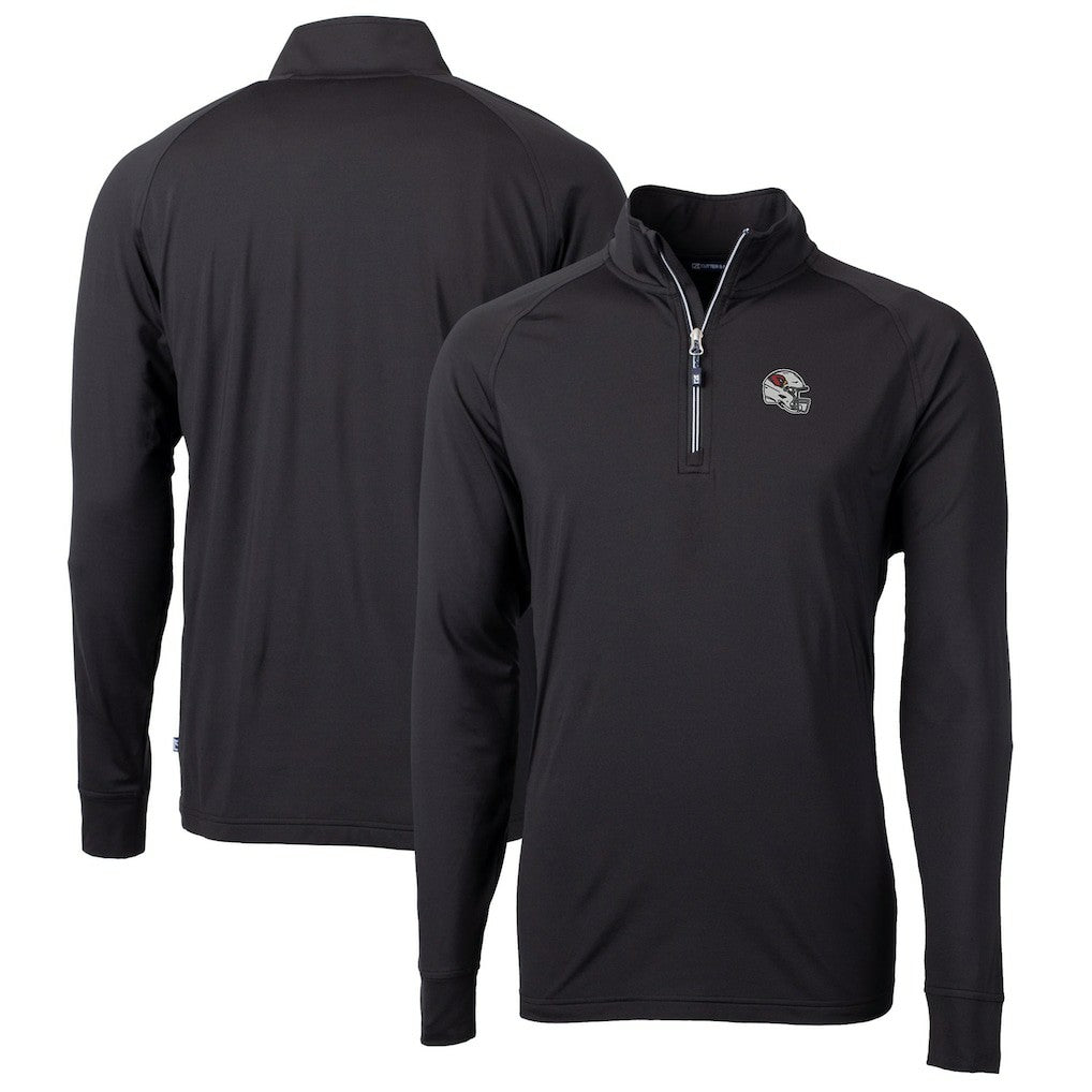 Arizona Cardinals  Cutter & Buck Helmet Adapt Eco Knit Stretch Recycled Quarter-Zip Pullover Top