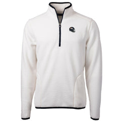 Denver Broncos  Cutter & Buck Helmet Cascade Eco Sherpa Fleece Quarter-Zip Pullover Jacket