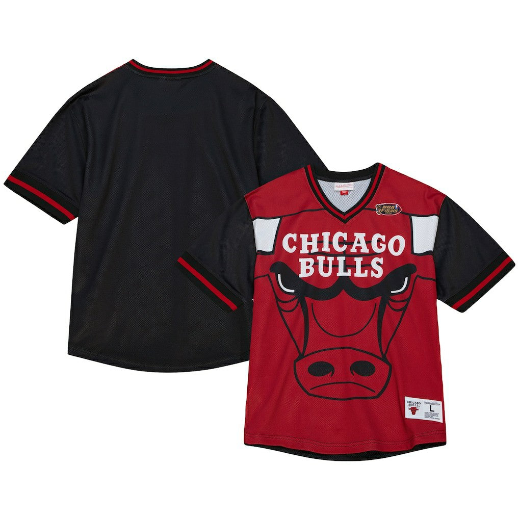 Chicago Bulls Jumbotron 3.0 Mesh V-Neck T-Shirt sale Online