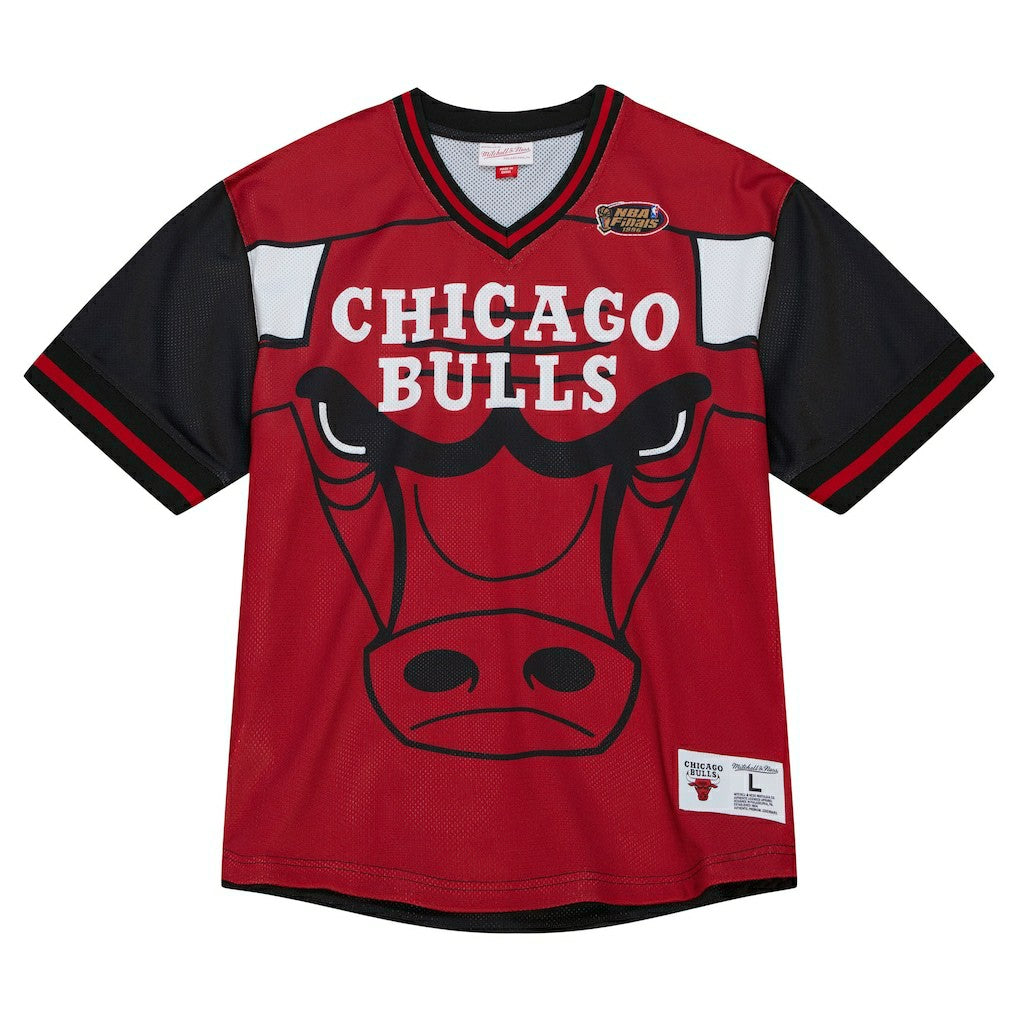 Chicago Bulls Jumbotron 3.0 Mesh V-Neck T-Shirt sale Online
