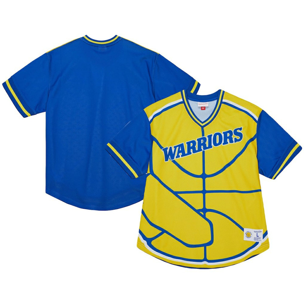 Golden State Warriors Jumbotron 3.0 Mesh V-Neck T-Shirt sale Online
