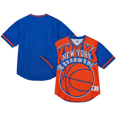 New York Knicks Jumbotron 3.0 Mesh V-Neck T-Shirt Discount