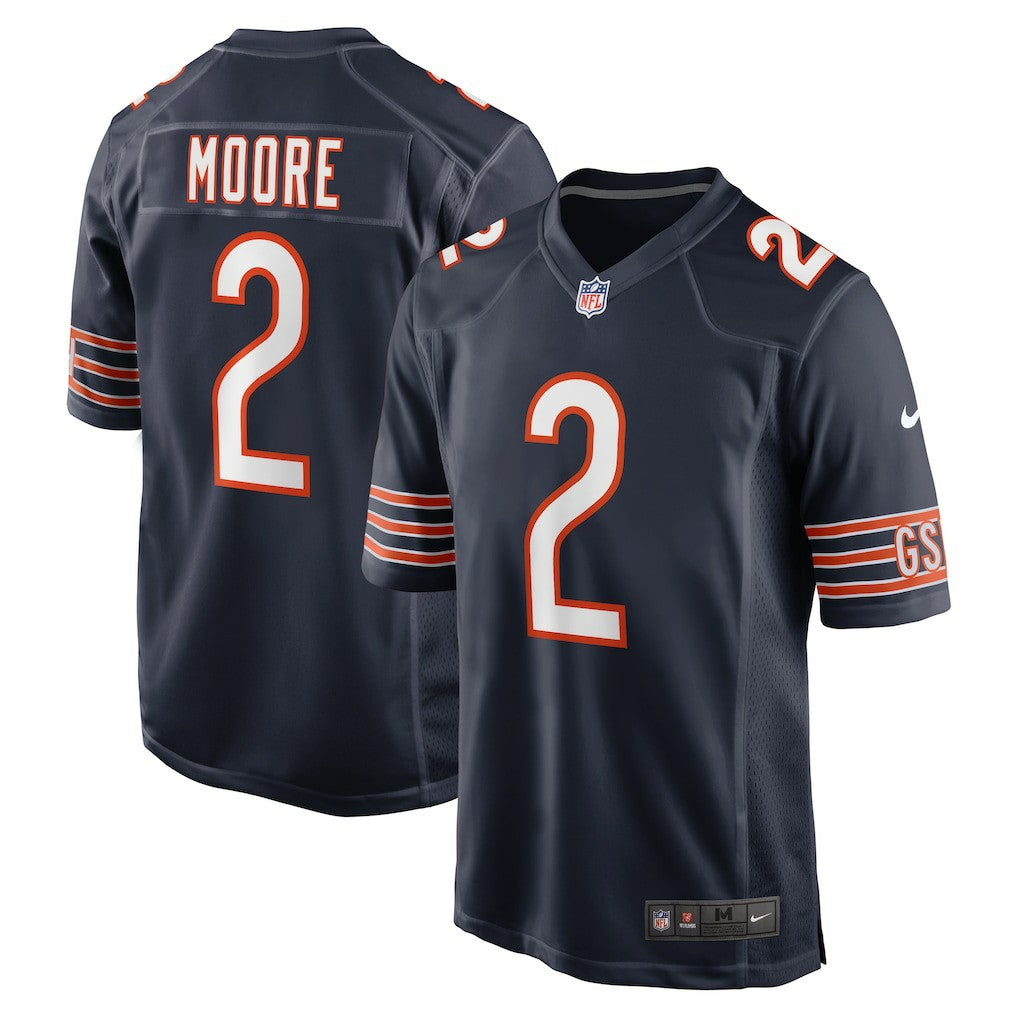 Chicago Bears Nike D.J. Moore  Team Color Game Jersey