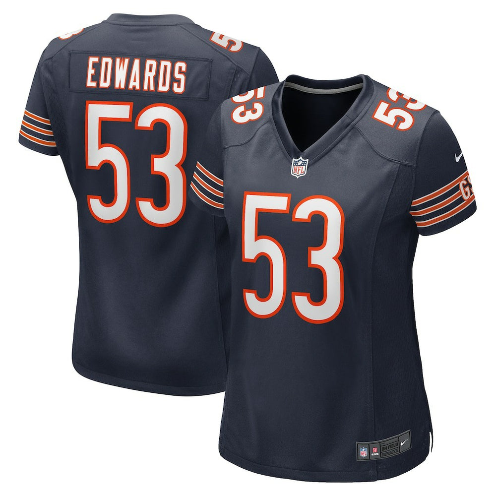 Chicago Bears Nike TJ Edwards  Women's Game Player Jersey
