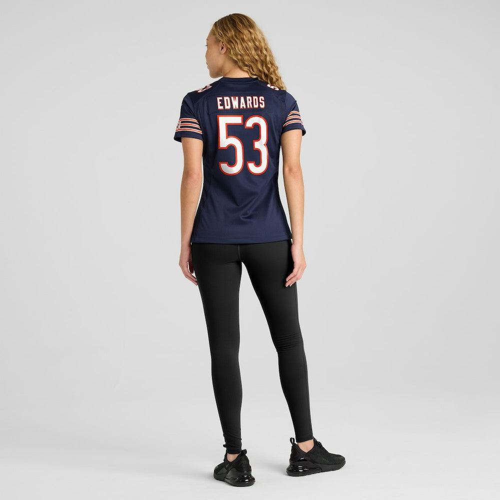 Chicago Bears Nike TJ Edwards  Women's Game Player Jersey