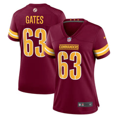Washington Commanders Nike Nick Gates  Women's Game Player Jersey