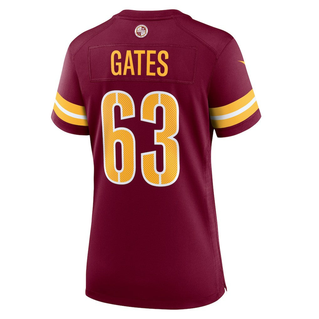 Washington Commanders Nike Nick Gates  Women's Game Player Jersey