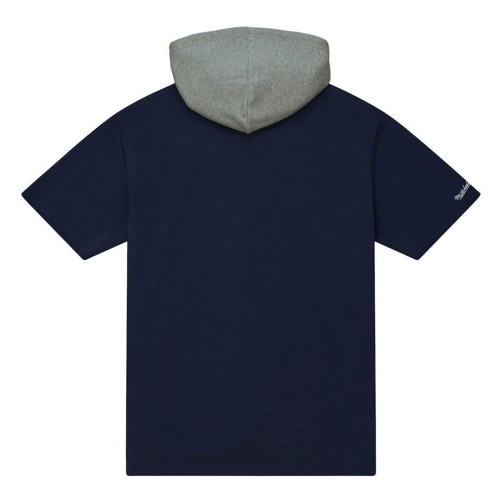 Dallas Cowboys Mitchell & Ness Postgame Short Sleeve Hoodie