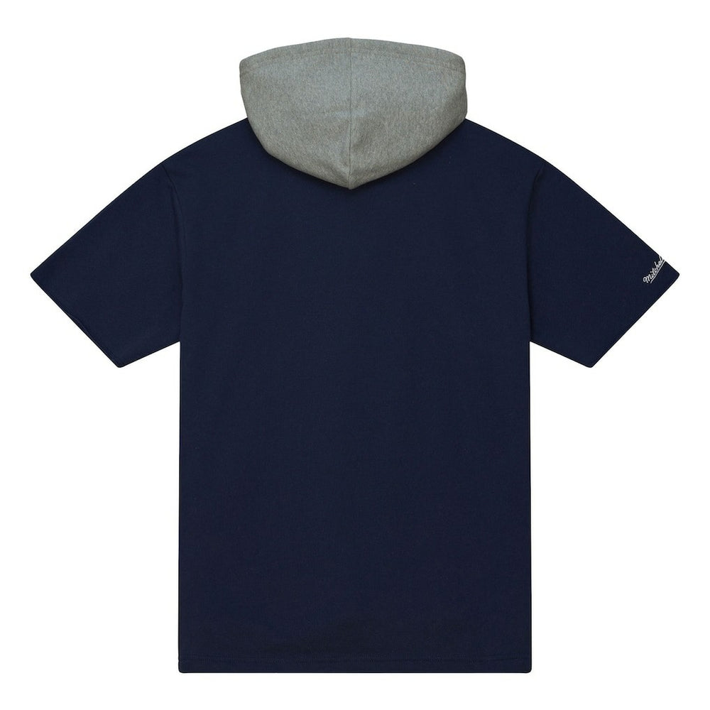 Dallas Cowboys Mitchell & Ness Postgame Short Sleeve Hoodie