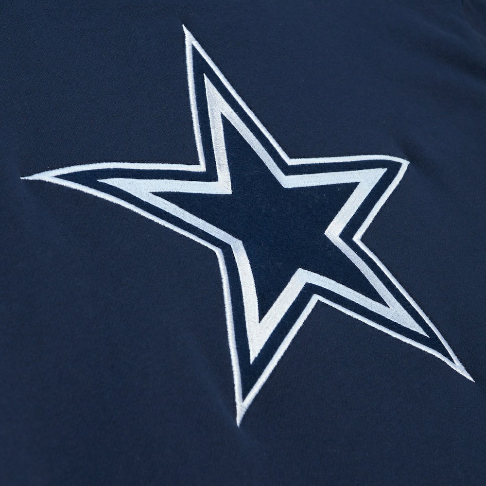 Dallas Cowboys Mitchell & Ness Postgame Short Sleeve Hoodie