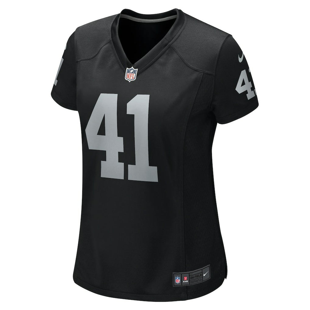 Las Vegas Raiders Nike Robert Spillane  Women's Game Player Jersey