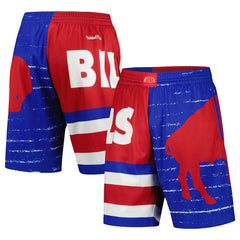 Buffalo Bills Mitchell & Ness Jumbotron 3.0 Shorts