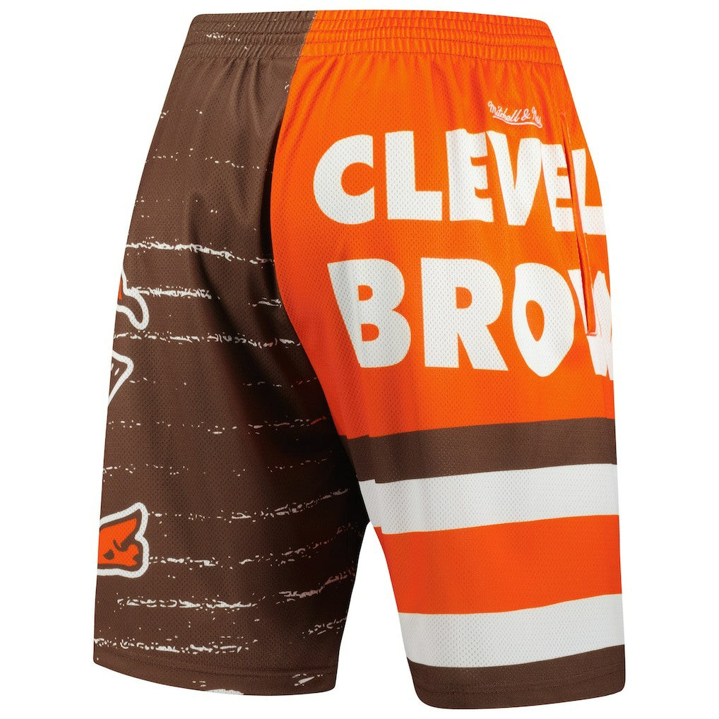 Cleveland Browns Mitchell & Ness Jumbotron 3.0 Shorts