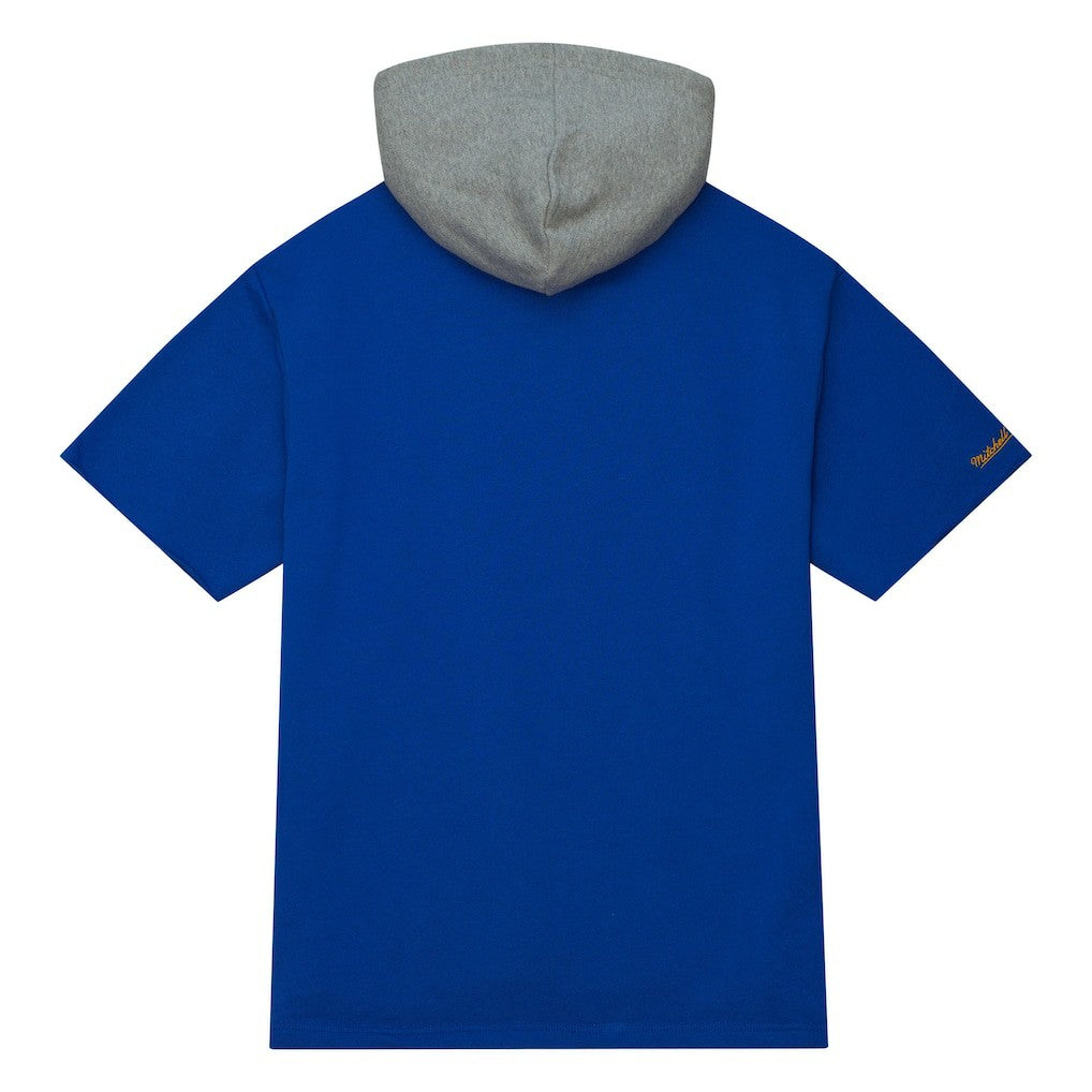 Los Angeles Rams Mitchell & Ness Postgame Short Sleeve Hoodie