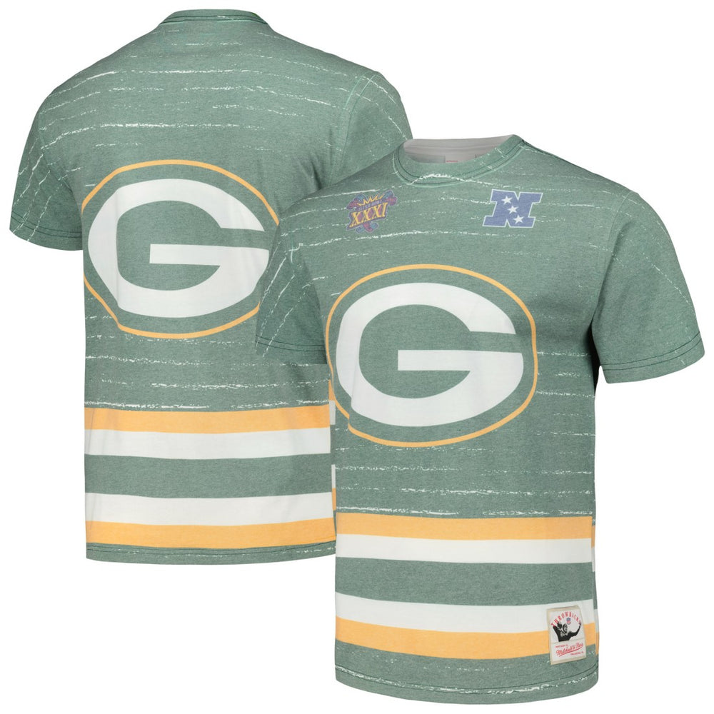 Green Bay Packers Mitchell & Ness Jumbotron 3.0 T-Shirt