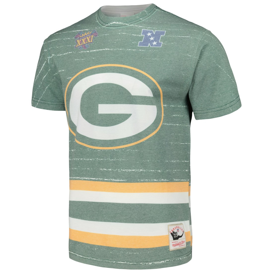 Green Bay Packers Mitchell & Ness Jumbotron 3.0 T-Shirt