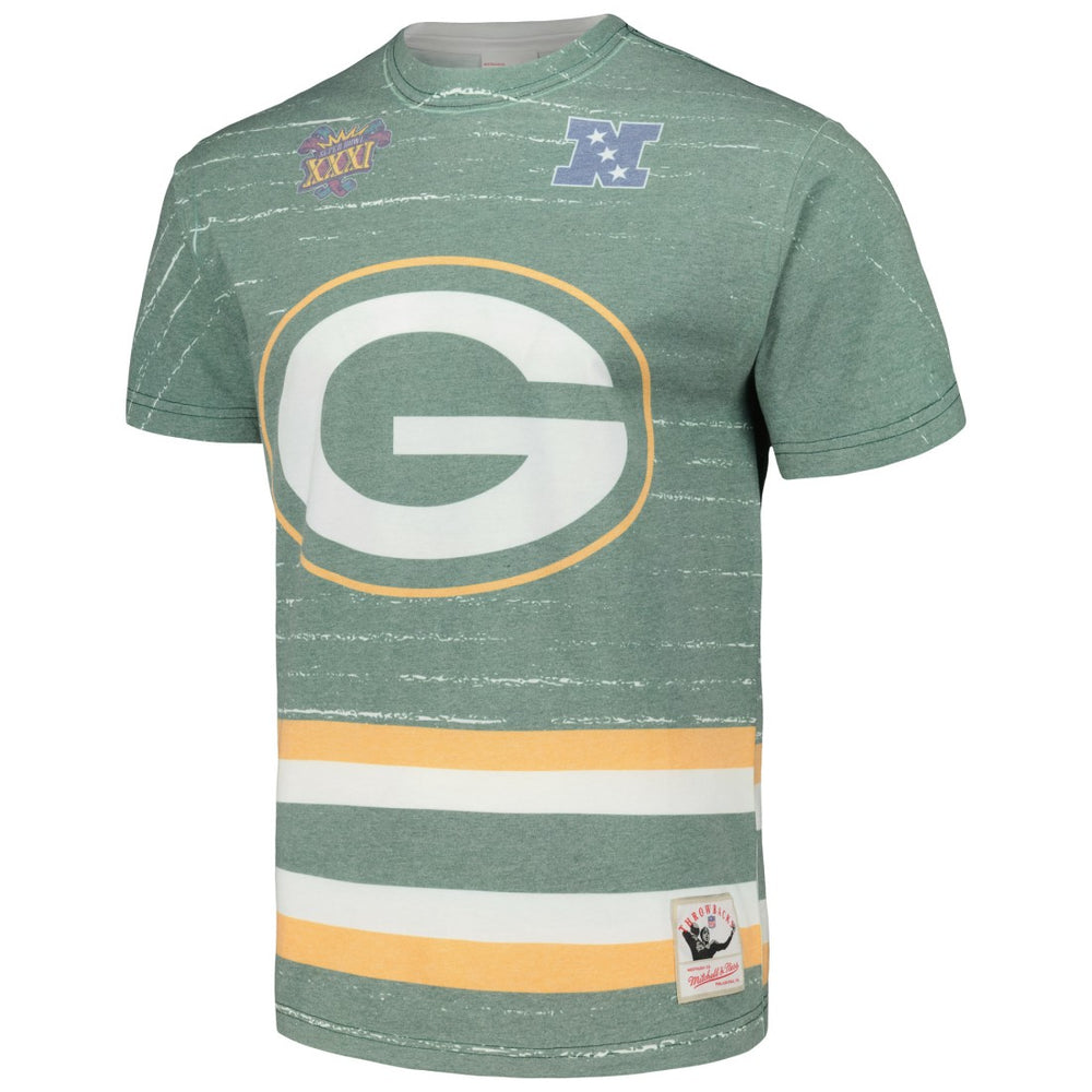 Green Bay Packers Mitchell & Ness Jumbotron 3.0 T-Shirt