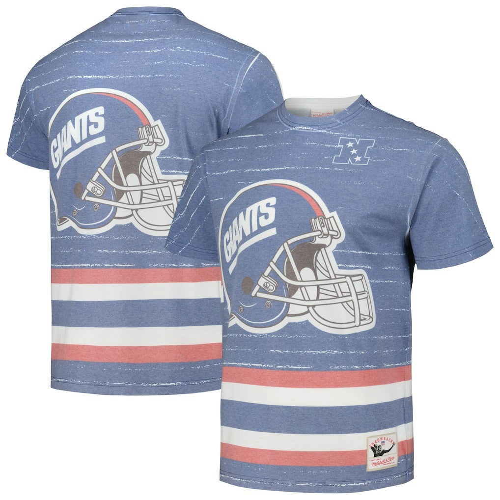 New York Giants Mitchell & Ness Jumbotron 3.0 T-Shirt