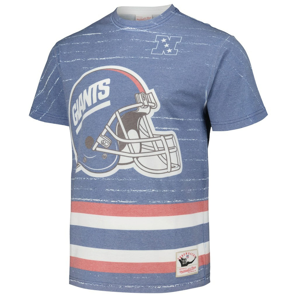 New York Giants Mitchell & Ness Jumbotron 3.0 T-Shirt