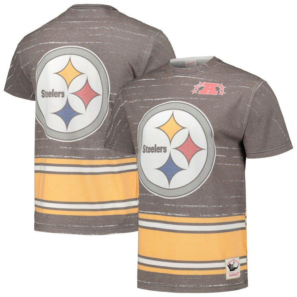 Pittsburgh Steelers Mitchell & Ness Jumbotron 3.0 T-Shirt