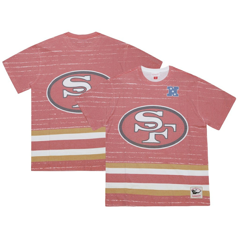 San Francisco 49ers Mitchell & Ness Jumbotron 3.0 T-Shirt