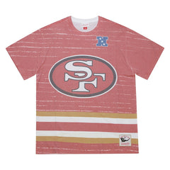 San Francisco 49ers Mitchell & Ness Jumbotron 3.0 T-Shirt