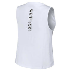 Chicago White Sox WEAR by Erin Andrews Women's Lace-Up Tank Top | MLB New
