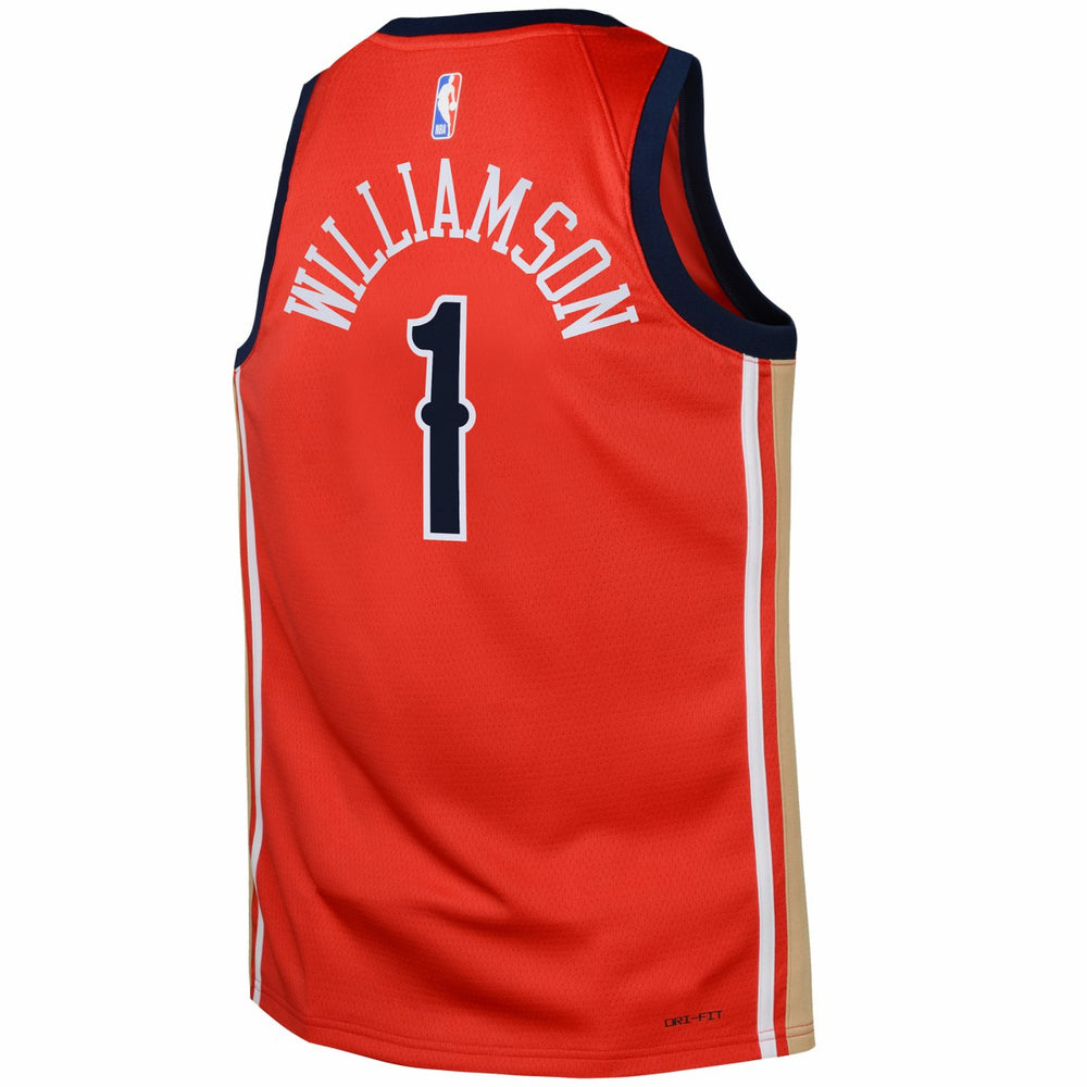 Zion Williamson New Orleans Pelicans Jordan Brand Swingman Jersey Statement New