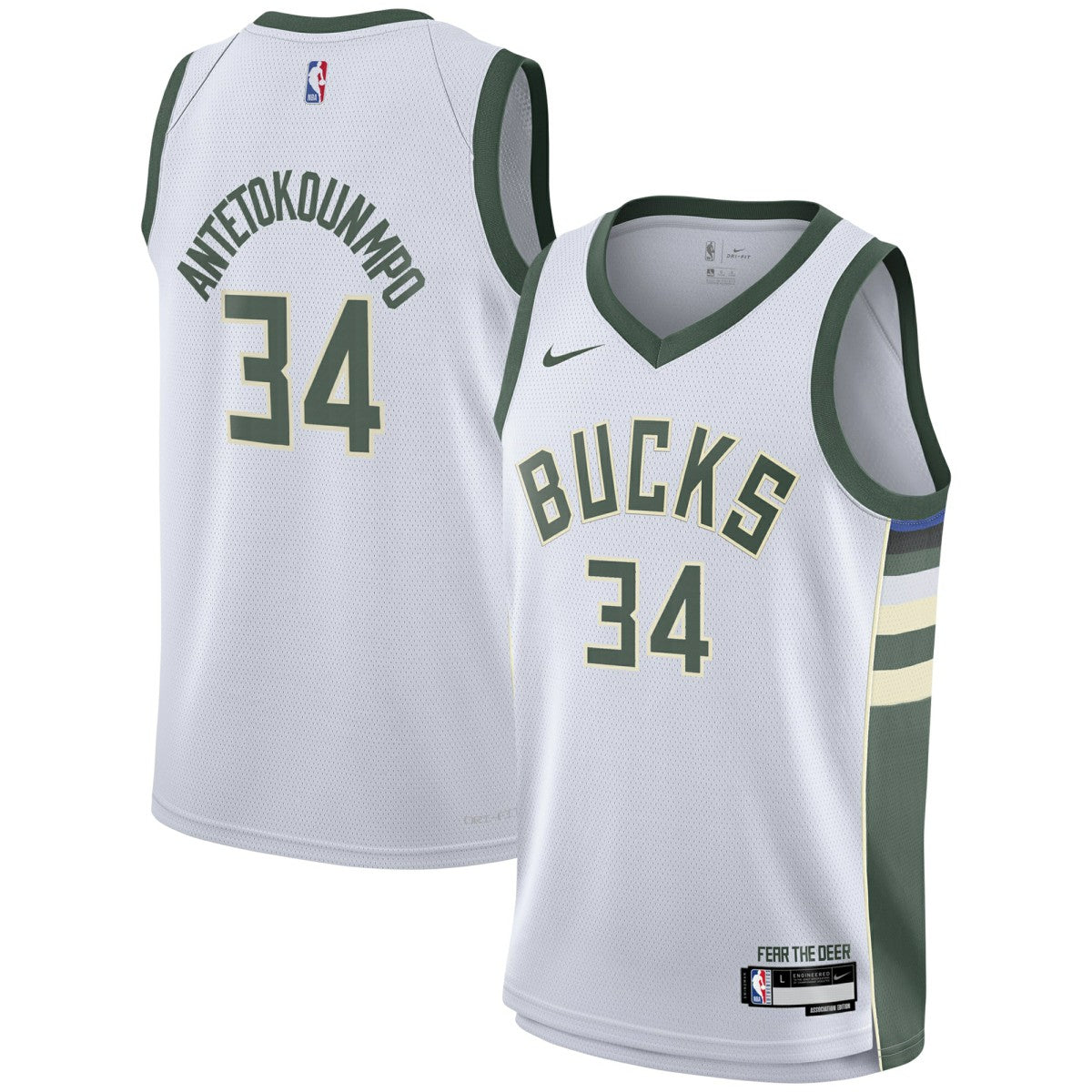 Giannis Antetokounmpo Milwaukee Bucks Youth Swingman Jersey Outlet