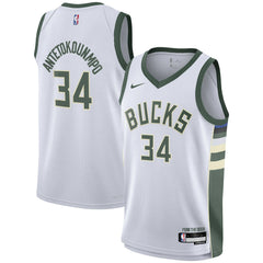 Giannis Antetokounmpo Milwaukee Bucks Youth Swingman Jersey Outlet
